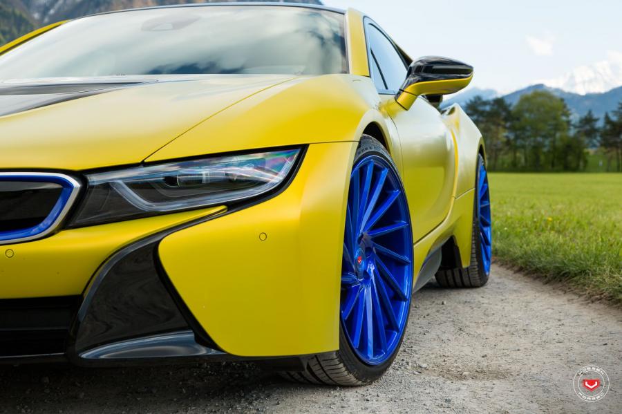  BMW i8 on Vossen Wheels (VPS-305T) 2016 года  (фото 67 из 81)